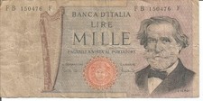 ITALY 1.000 LIRE 11/03/1971