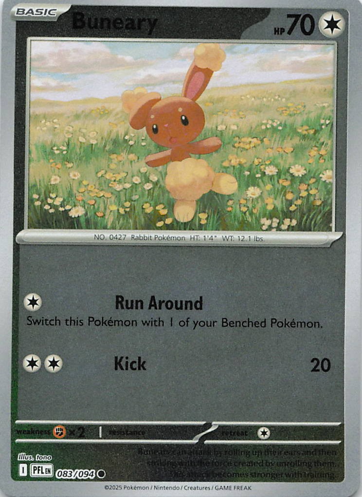 Buneary Common ME02: Phantasmal Flames 083/094 NM