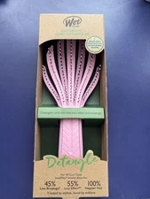 Wet Brush Go Green Curl Detangler Hair Brush 🩷 Matte Pink