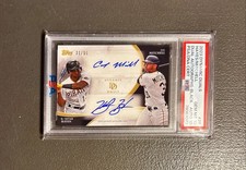 Ke’Bryan Hayes/Cal Mitchell /50 BLACK DUAL Autograph PSA 10/10 GEM MINT Pirates