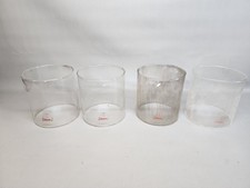 Lot of 4 - Coleman Pyrex Lantern Globe for Model 220