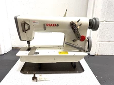 PFAFF 5483  2 NEEDLE  1/4" CHAINSTITCH W/ REVERSE INDUSTRIAL SEWING MACHINE
