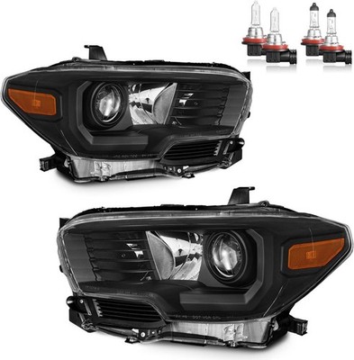Headlights Assembly with Bulbs for 2016-2023 Toyota Tacoma (Does NOT fit models