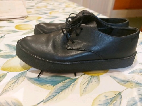 Camper Black Leather Shoes Eu35 Uk 2.5 NWD Bought Wrong Size, Only Worn Once - Picture 6 of 9