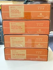 4 Tinker Crate Kiwi Co STEM Kids Catapult 3D Viewer LED Crystal Projector