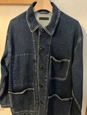 UNIQLO Utility Denim Jacket Unisex Japan Size L (US M)