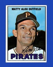 1967 Topps Set-Break # 10 Matty Alou EX-EXMINT *GMCARDS*