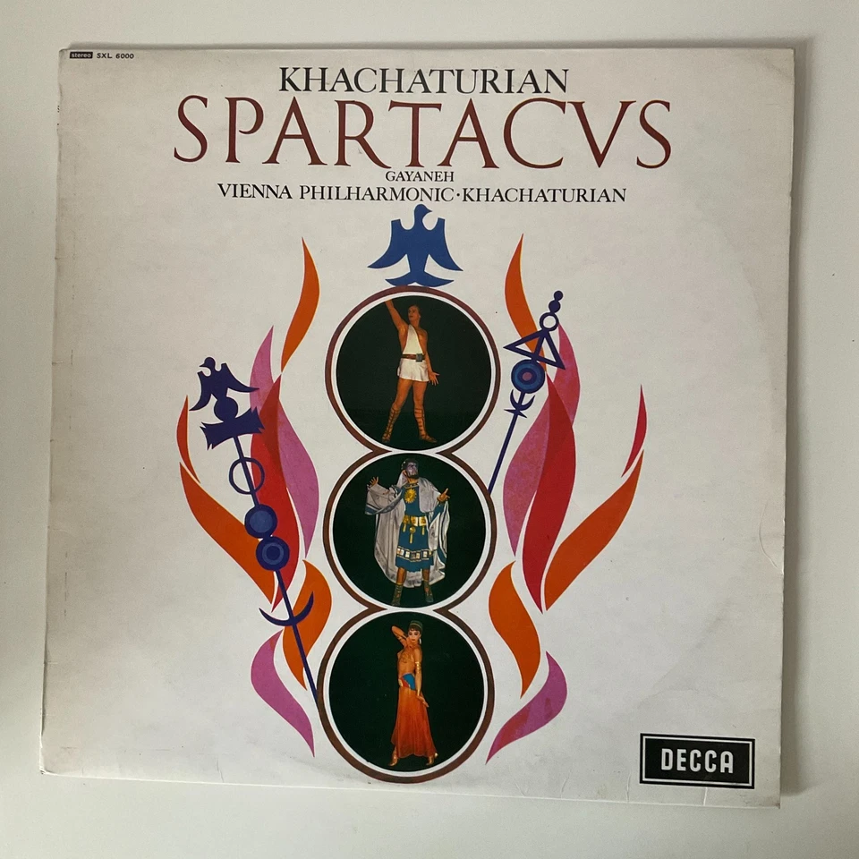 Khachaturian - Spartacus Gayaneh - 1962 Decca SXL 6000 Wideband ffss Stereo EX - Image 2 of 4