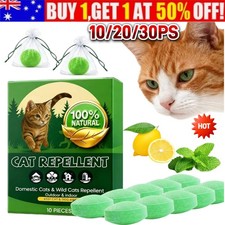 10PCS Cat Repellent Outdoor Indoor, Cat & Dog Nature Repellents Peppermint WEA