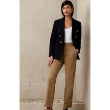 Banana Republic High-Rise Authentic Chino Pants Whiskey Brown 534407-01-1 Size 6