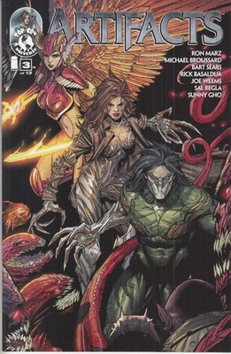 Artifacts Nr 3 Image Comic 2010 Top Cow 2nd Printing Variant Cover