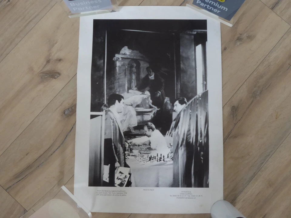 Berühmtes s/w-Photo als Plakat (60x42cm) "Face to Face" von Sabine Kaufmann - Bild 1 von 1