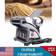 Electric Noodle Pasta Machine Noodle Skin Pasta Press Maker Commercial Home 110V