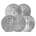 1 oz American Silver Eagle Coin (Random Year - Lot of 5)