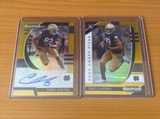 2020 Prizm Draft Picks Chase Claypool Gold Prizm RC Auto & Non Auto /10 Steelers