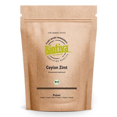 Zimt Ceylon gemahlen Bio 250g Biotiva (47,96 EUR/kg)