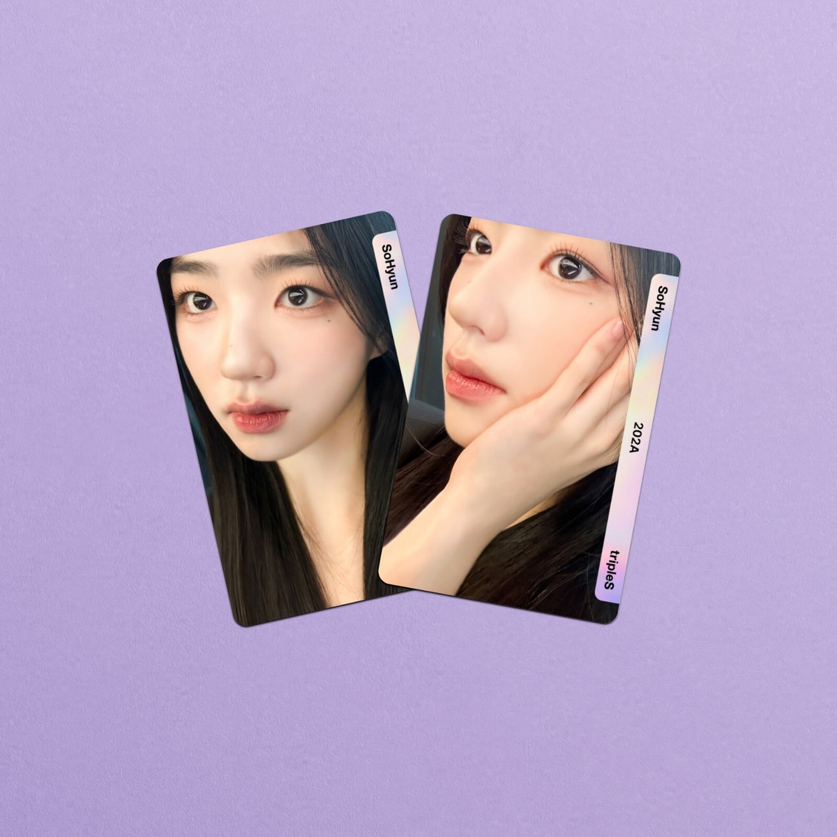 tripleS S14 SoHyun REPLICA objekt Binary01 200s Fanmade Photocards