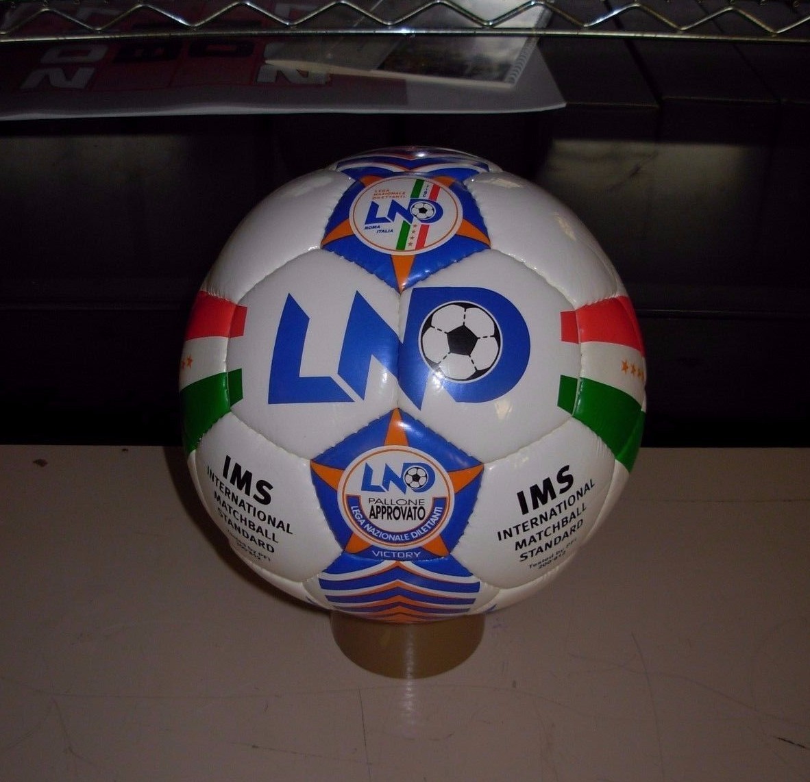 pallone calcio da gara no da negozio nr serie D lnd cnd nuovo
