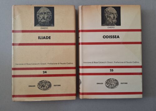 OMERO ILIADE ODISSEA EINAUDI NUE 2 VOLUMI