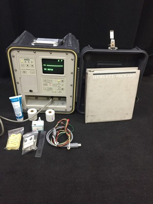 #ad #ad HP HEWLETT PACKARD Electrocardiograph Monitor Recorder 43200MC in Pressure Case $211.25