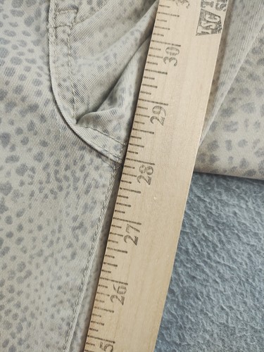 Calvin Klein Jeans Women’s Legging Gray Size 29/8 Snake Print Straight Mid Pants - Picture 11 of 12