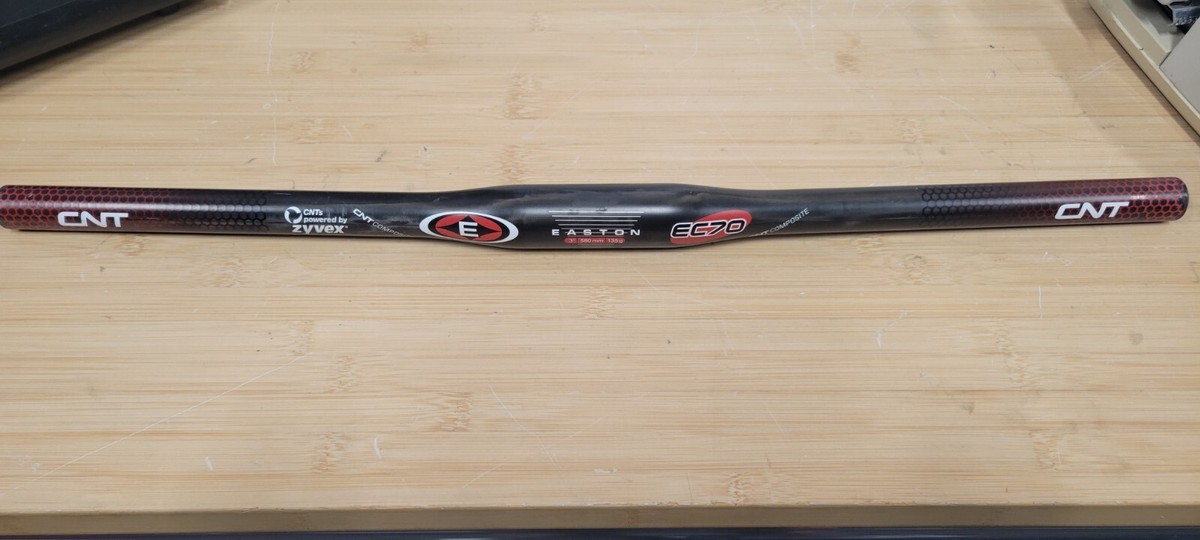 EASTON イーストン　EC70 ハンドルバー 25.4*580 個人 Easton EC70 CNT Carbon Flat Mountain Bike Handlebar 580 Uncut 25.4