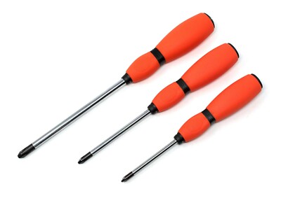 JIS (Japanese Industrial Standard) 3-Piece Screwdriver Set 0159-101/102/103