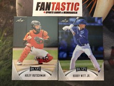2021 Leaf Draft Baseball Base Card YOU PICK Choose Base or Gold Parallel