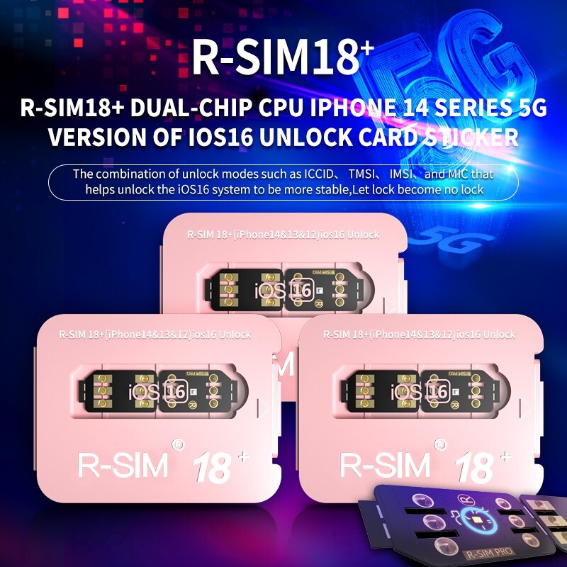 R-SIM18+ RSIM 18+ Nano Unlock Card For iPhone 14 Plus 13 12 11 Pro