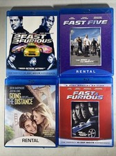 Blu-ray lot of 4 | 2 Fast 2 Furious - Fast Five - Fast And Furious - Going The .