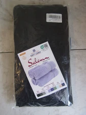 NIB American Soft Linen Salem Collection Black Towel Set 4 Piece Set