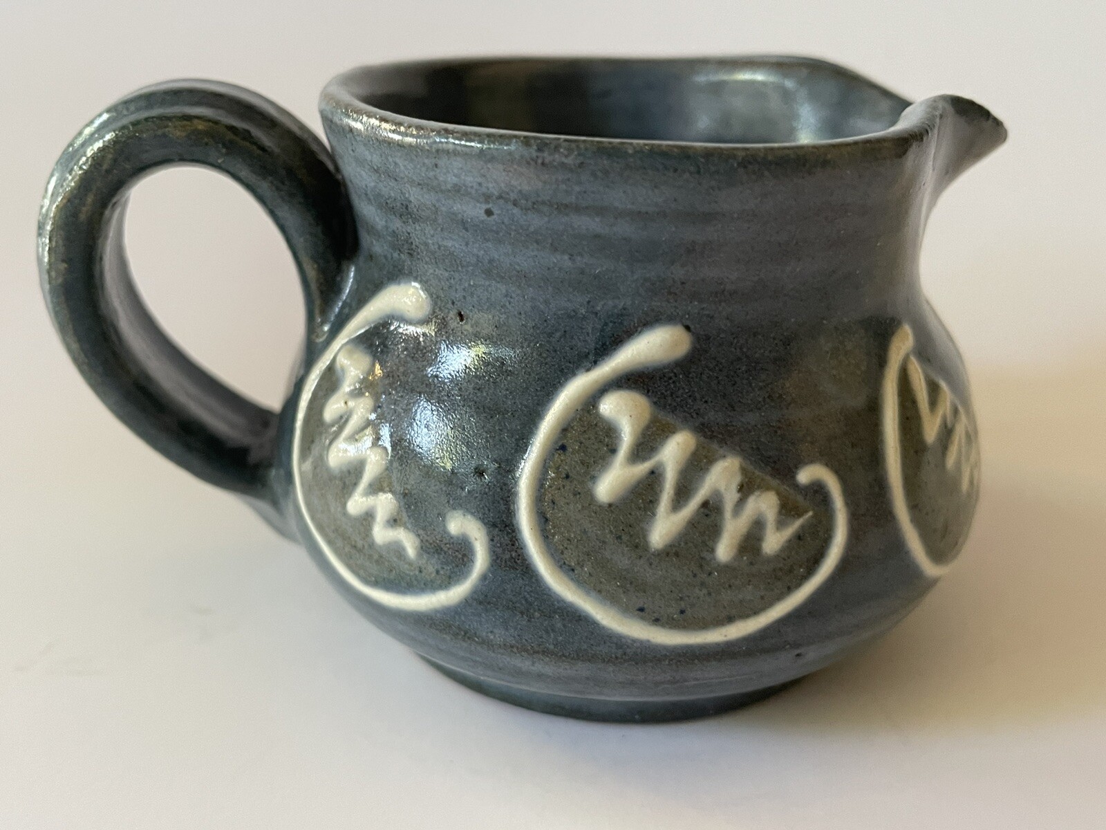 Rare! Early Orcas Island Pottery Seattle Pitcher 2.5” Signed