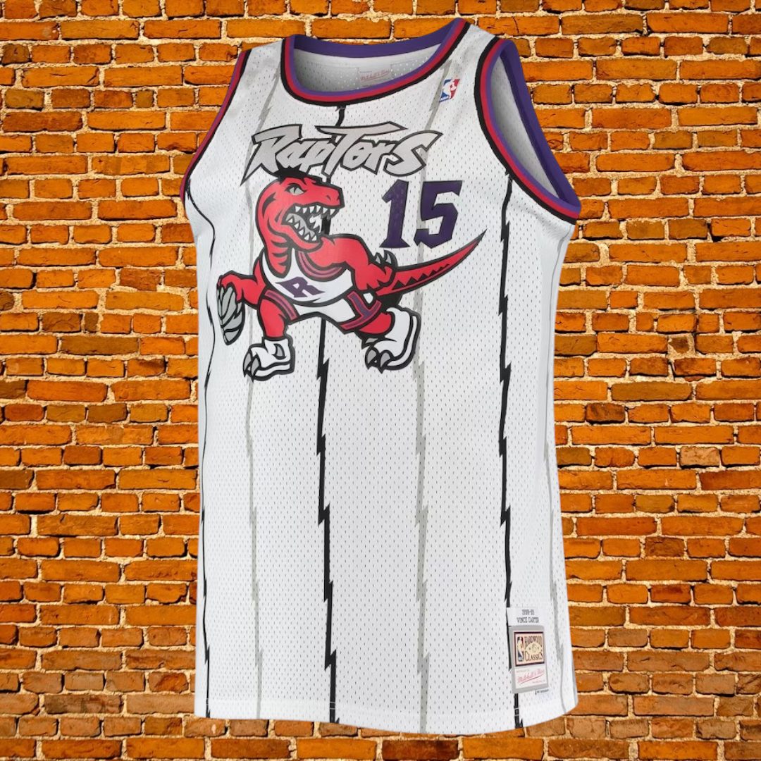 Vince Carter Toronto Raptors Mitchell & Ness 98/99 - White - Large