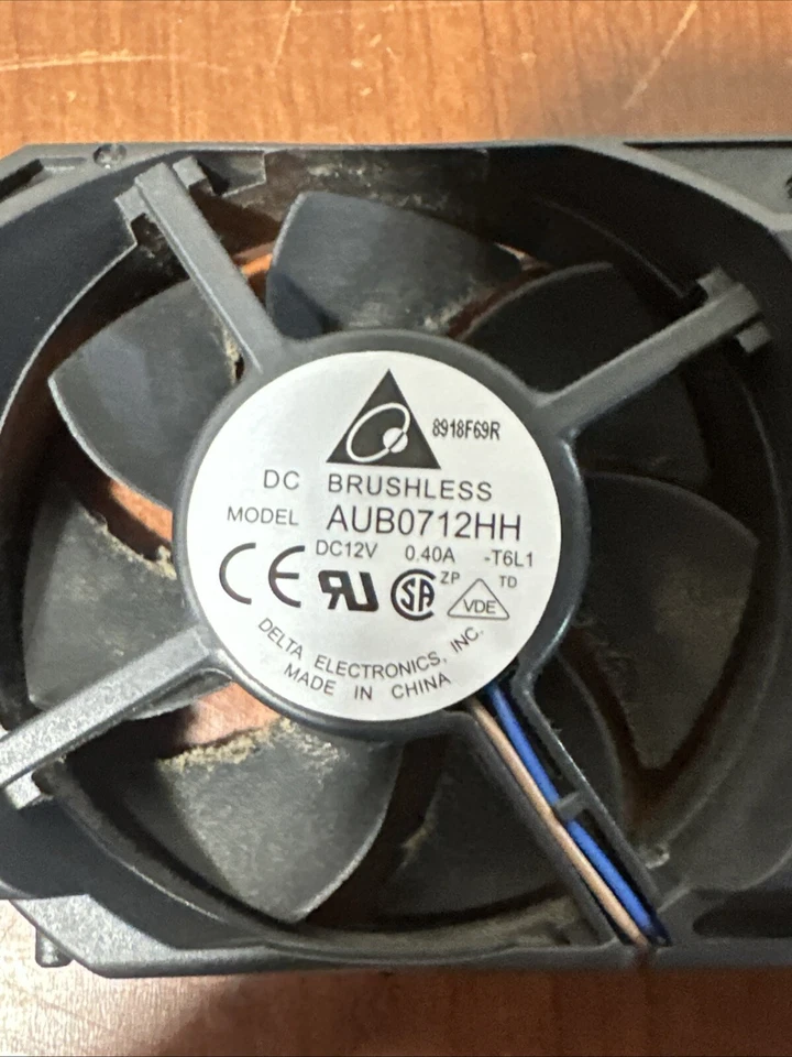 Xbox 360 Original Dual 7 Blade Fan X807581-001 Replacement Part OEM 3 Pin - Image 2 of 4