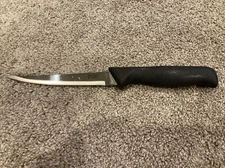 American Angler Boning Fillet Knife 6” Black Polished Sharpened