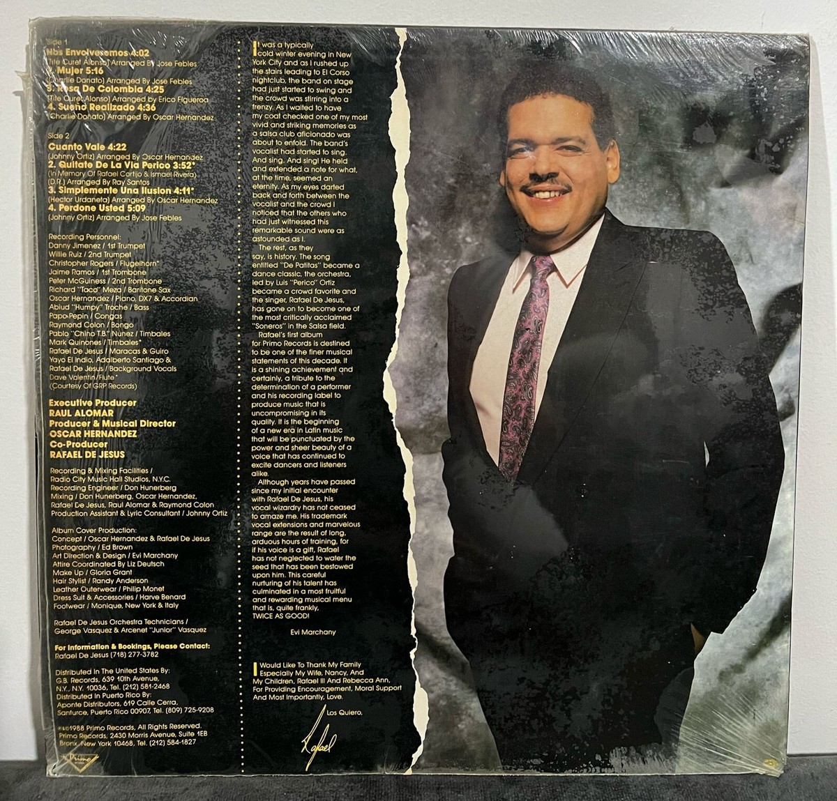 rafael martini レコード LP Rafael De Jesus - Twice As Good , Salsa , Latin Orig Press EX | eBay