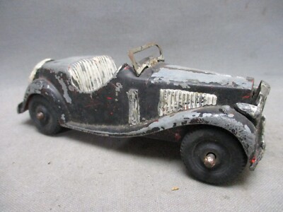 Vintage Hubley Kiddie  Car  No. 3 Diecast MG Roadster