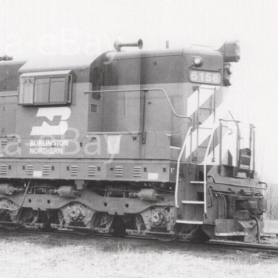 #ad 1976 Burlington Northern Railway Electromotive SD 9 #6156 Aurora Illinois CBamp;Q $37.50