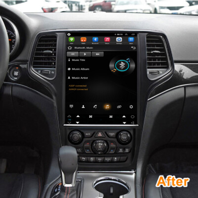 12.8''Car Media Player for Jeep Grand Cherokee 2014 2015 2016 2017 GPS DSP FM/AM