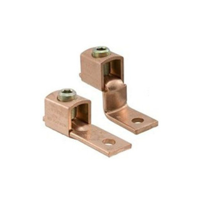 Ilsco SLU-225, 2 to 4/0 AWG, 5/16'' Stud, 1-Hole, Copper, Mechanical Lug, 1pc