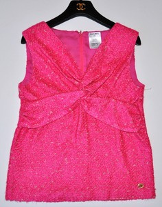 hot pink sweater vest