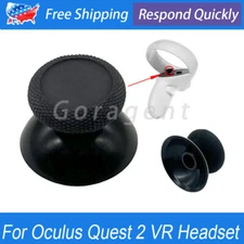 New For Oculus Quest 2 VR Headset Repair Parts Black Controller Joystick Cap