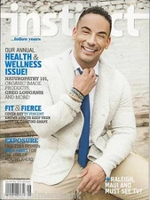 Instinct Gay Magazine Health and Wellness Issue Ty Vincent Fall Fashion Raleigh.