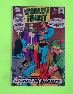 World's Finest Comics #178 1968 DC Comics 3.0 Comic Book J16-218