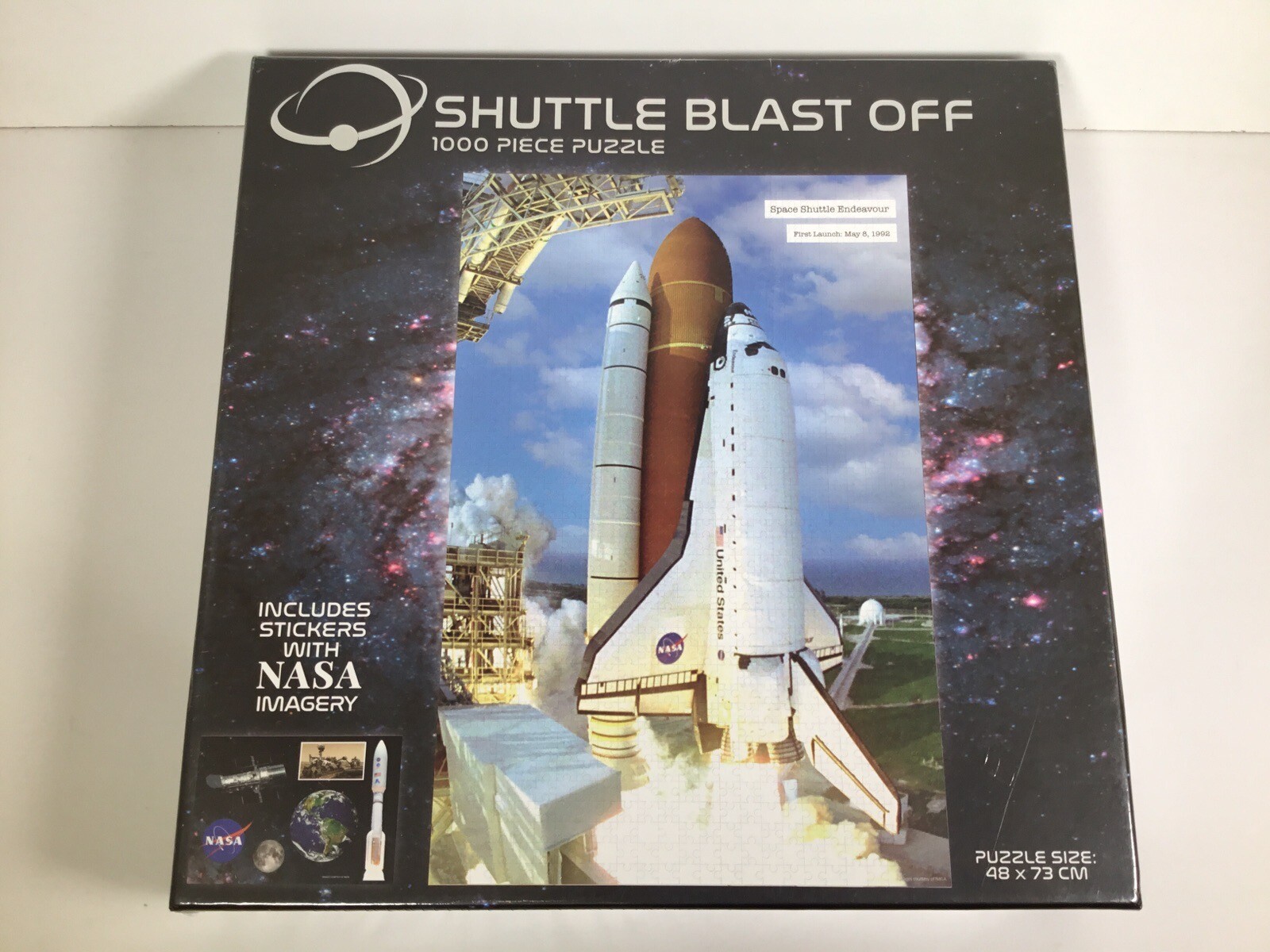 Space Shuttle Endeavour Shuttle Blast Off   1000 piece Jigsaw New and Sealed