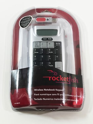 Rocketfish  RF-NBKPD Wireless Numeric Keypad for Notebooks. BRAND NEW SEALED