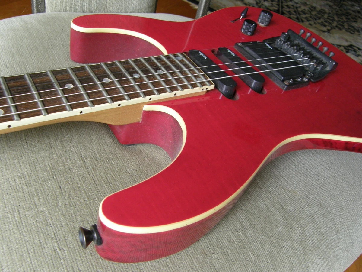 Vester II Concert Series Strat style SSH EMG red body WOW VIntage vibe vibrato