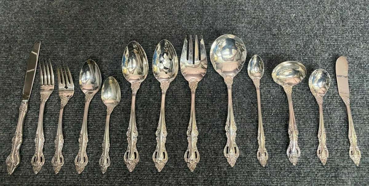 Ebay silver plated best sale flatware