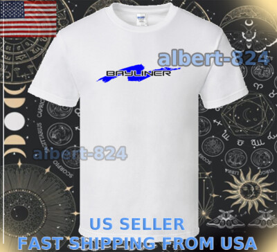 Sell Bayliner Boats 100% Cotton Short Sleeve Navy T-Shirt Large In - Foto 8