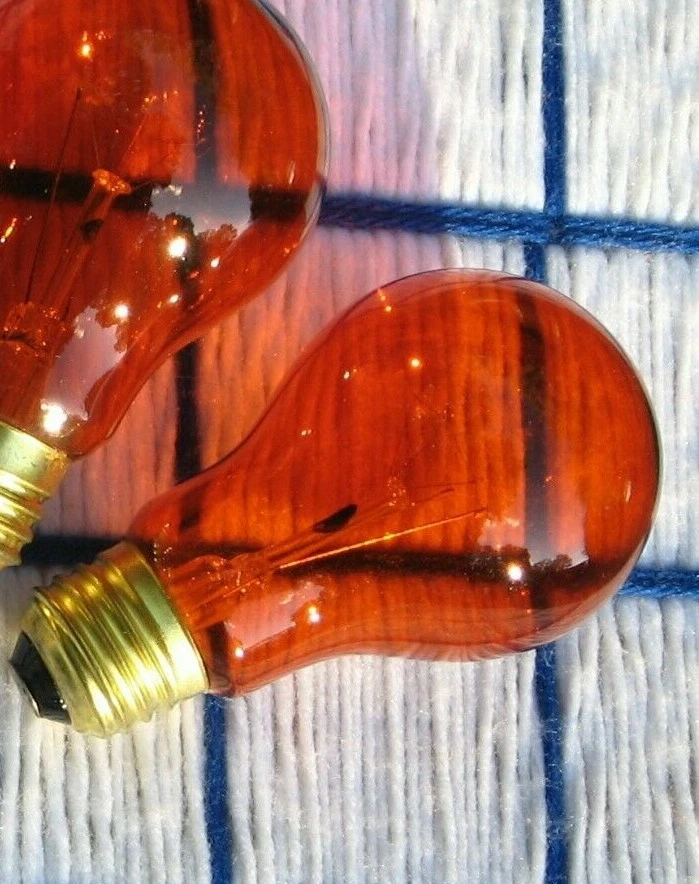 Nuevo AMBER Naranja 25w FIESTA Signo Servicio BOMBILLA 25 vatios A19 regular HALLOWEEN Foto 2 de 4